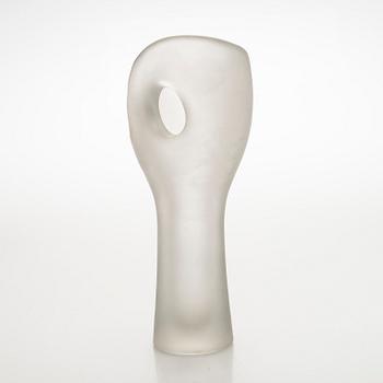 Timo Sarpaneva, a glass vase model 3530,  signed Timo Sarpaneva.