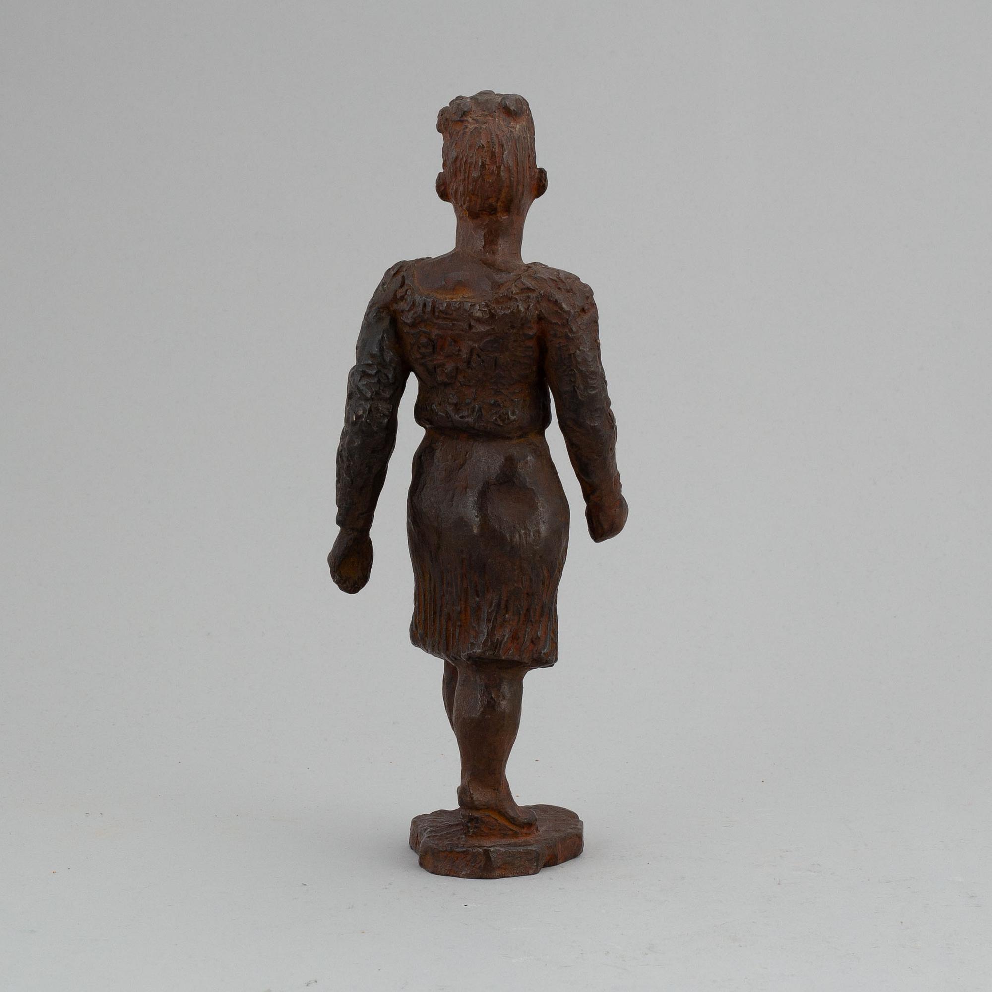 EDVIN ÖHRSTRÖM, sculpture, bronze, signed and dated 1942.