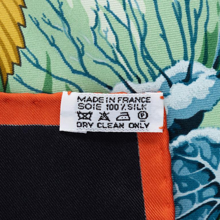 Hermès, scarf, "Rythmes du monde".