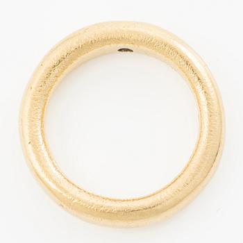 Ole Lynggaard, ring, 18K gold with a brilliant-cut diamond.