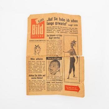 "Bild-Lilli", doll, Reinhard Berthier, Greiner & Hausser Gmbh, Germany, production period 1955-64.