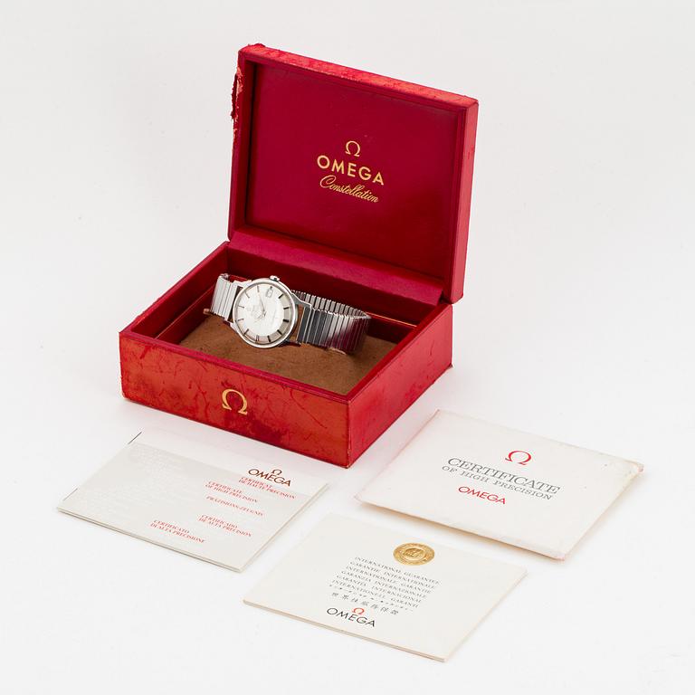 OMEGA, Constellation, "Pie-Pan", Chronometer, wristwatch, 34.5 mm.