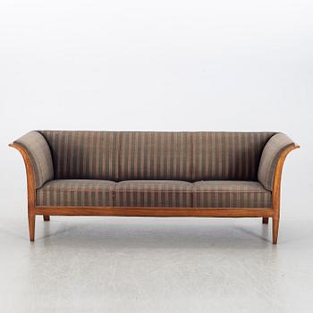 FRITS HENNINGSEN, a mahogany sofa mid 1900's.