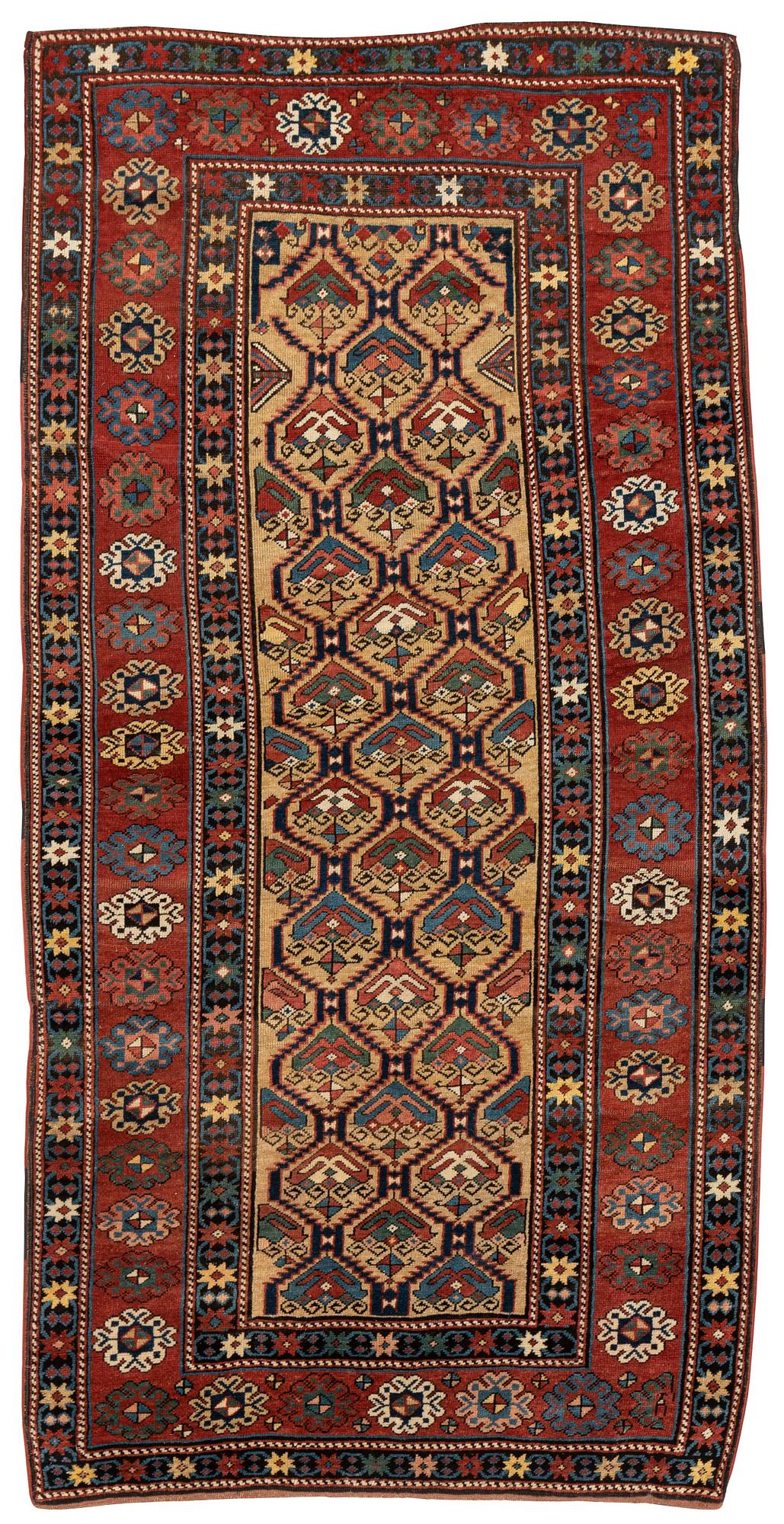 A rug, antique, south cucasus, Talish area, ca 234-238 x 112-119 cm.