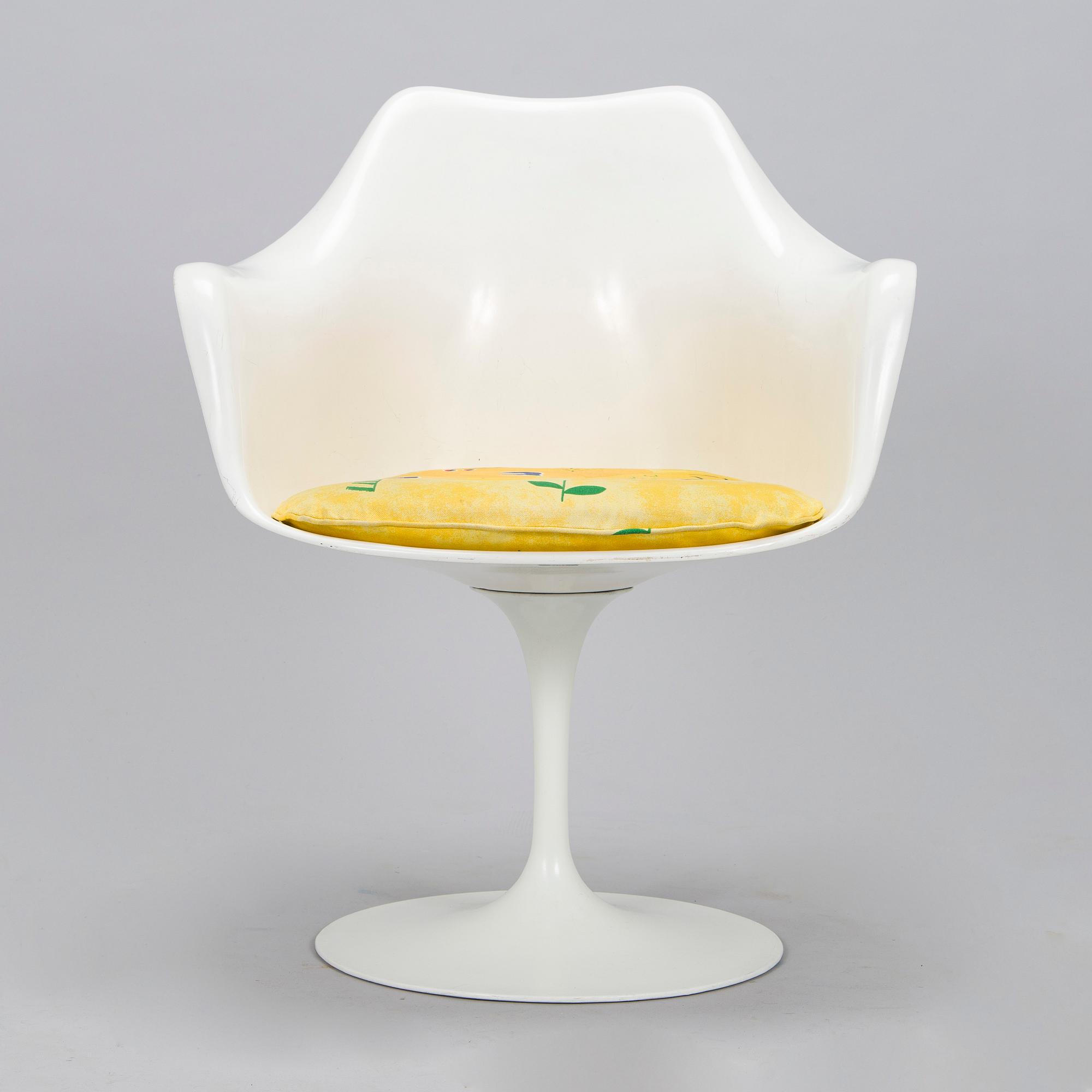 Eero Saarinen, karmstol, "Tulip", 1900-talets senare hälft.