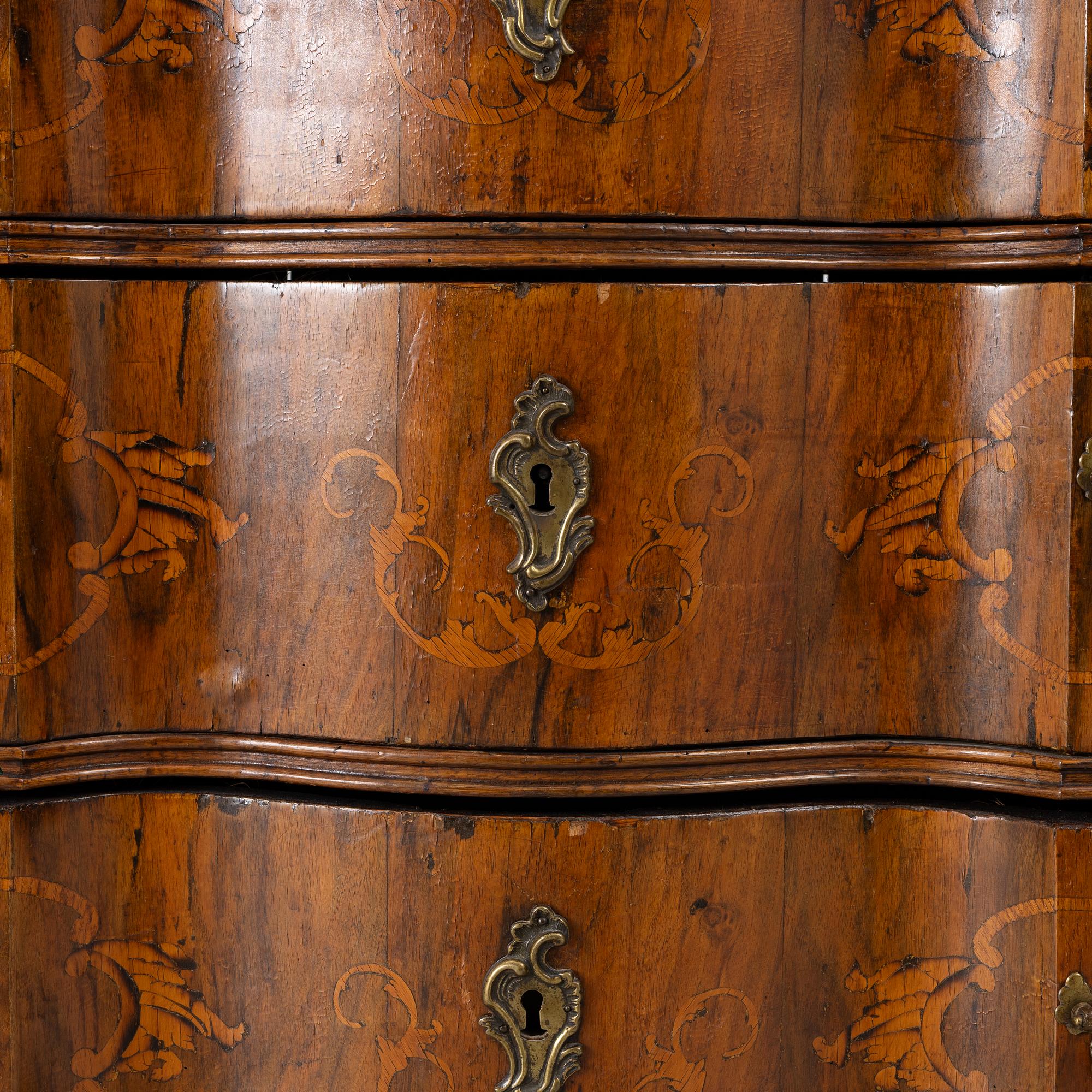Bureau, late Baroque, 18th century.