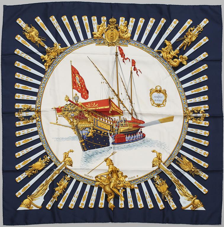 SCARF, "La Marine à Rames", Hermès.