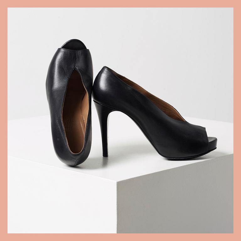 PUMPS, Hermés, storlek 38,5.