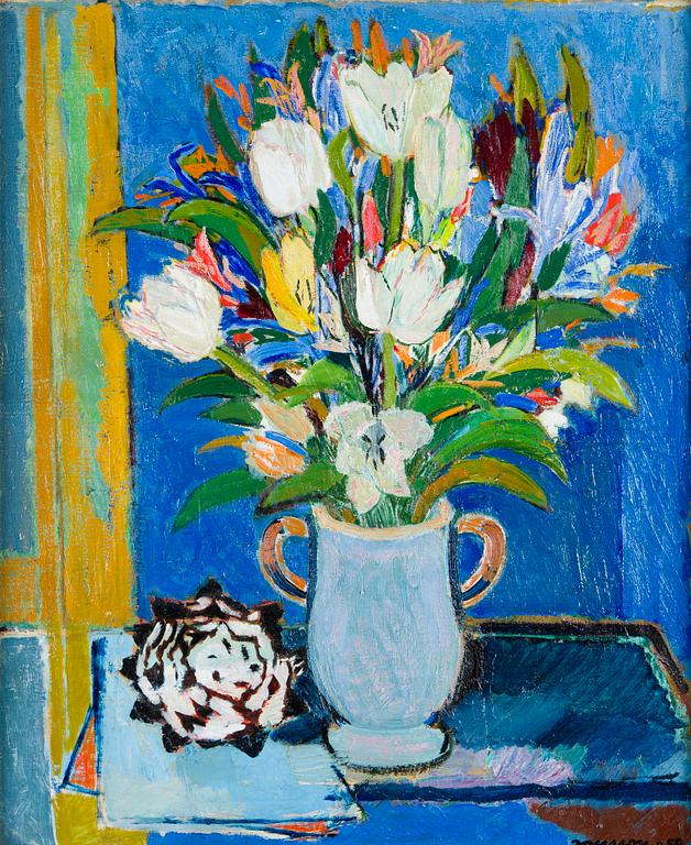 Tove Jansson, Stilleben med Blommor.
