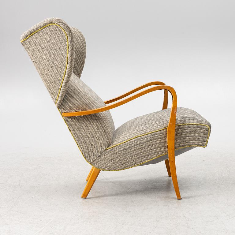 Armchair, Swedish Modern, 1940s.