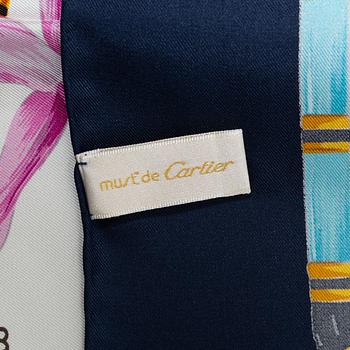Cartier, scarf.