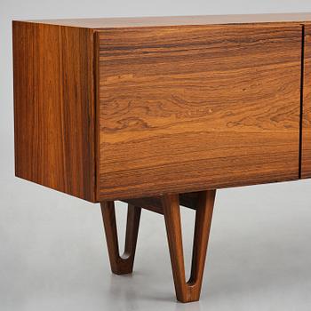 Ib Kofod-Larsen, a rosewood veneered sideboard model "501" from the "Ib 500" series, Seffle Möbelfabrik, Sweden, 1960s.