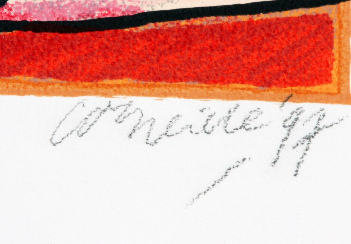 BEVERLOO CORNEILLE, silkscreen, sign o dat -97, numr 105/150.
