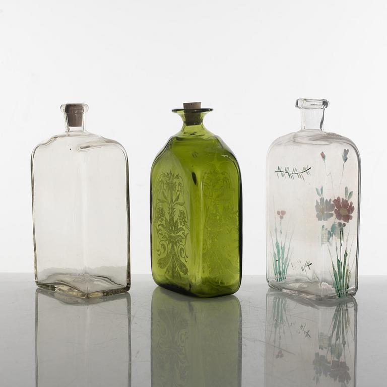 Flaskschatull, 1800-tal.