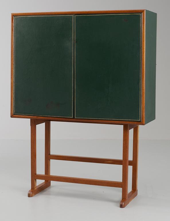 A Josef Frank leather covered cabinet by Svenskt Tenn ca 1934.