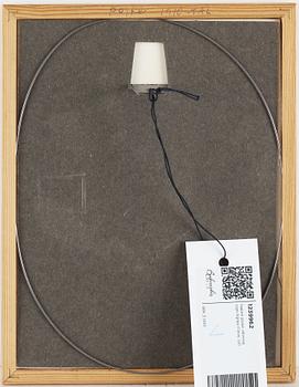 Agnes Cleve, etching, signed.