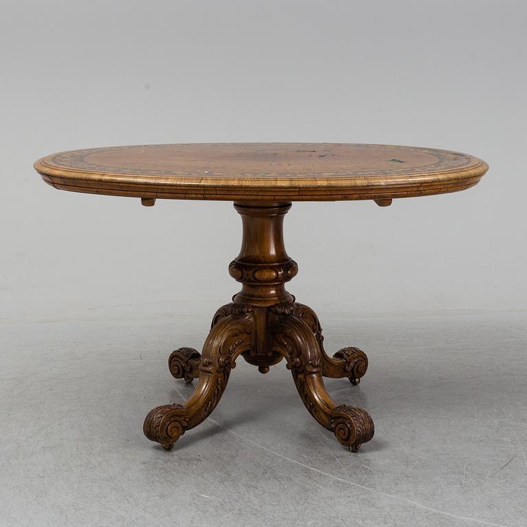 A second half of the 19th century table.