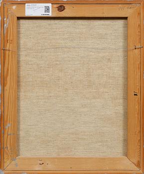 KARIN PARROW, olja på duk, signerad.