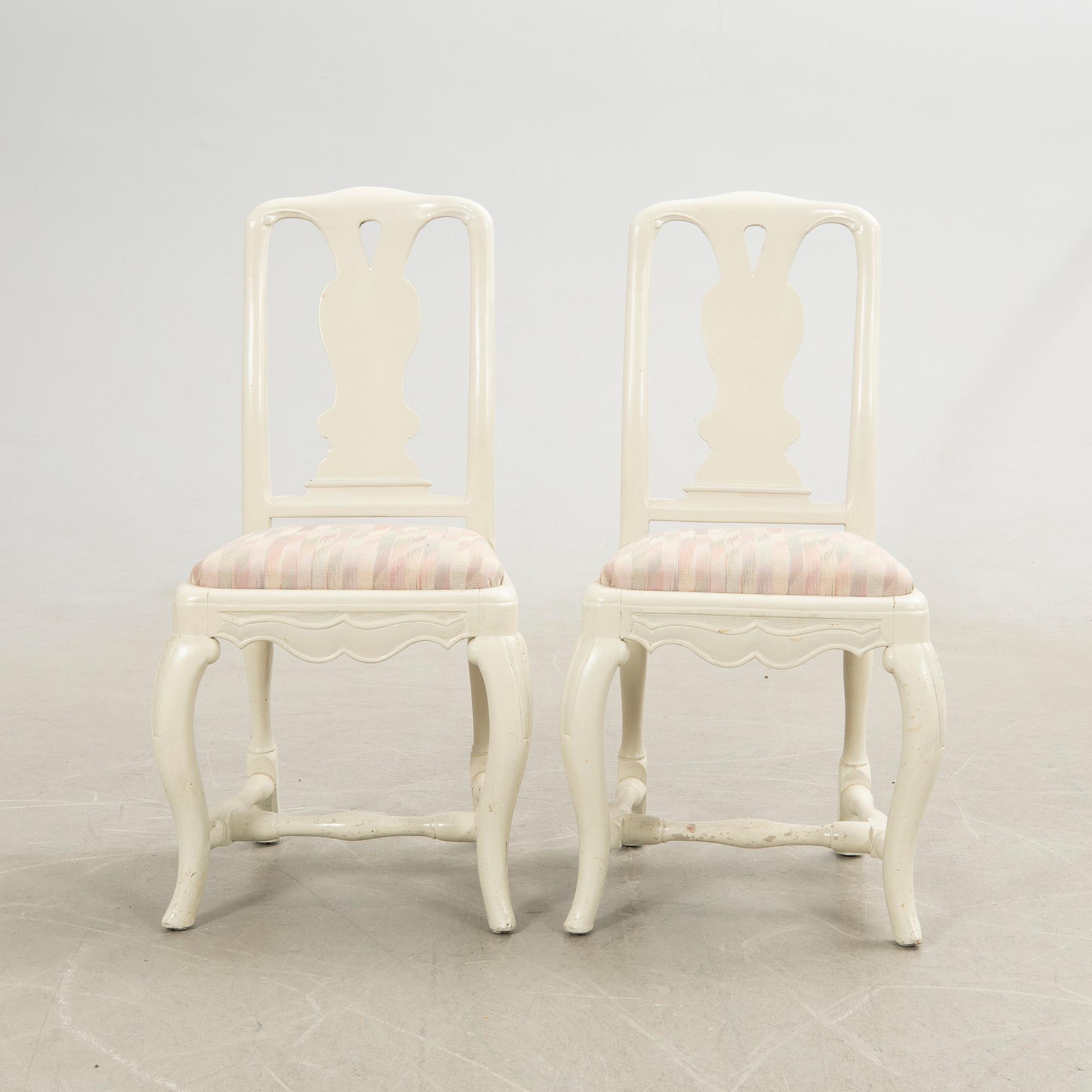 Chairs, a pair, Rococo.