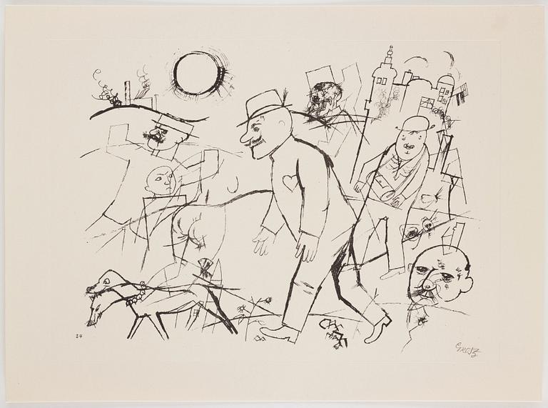 George Grosz, "Ecce Homo".