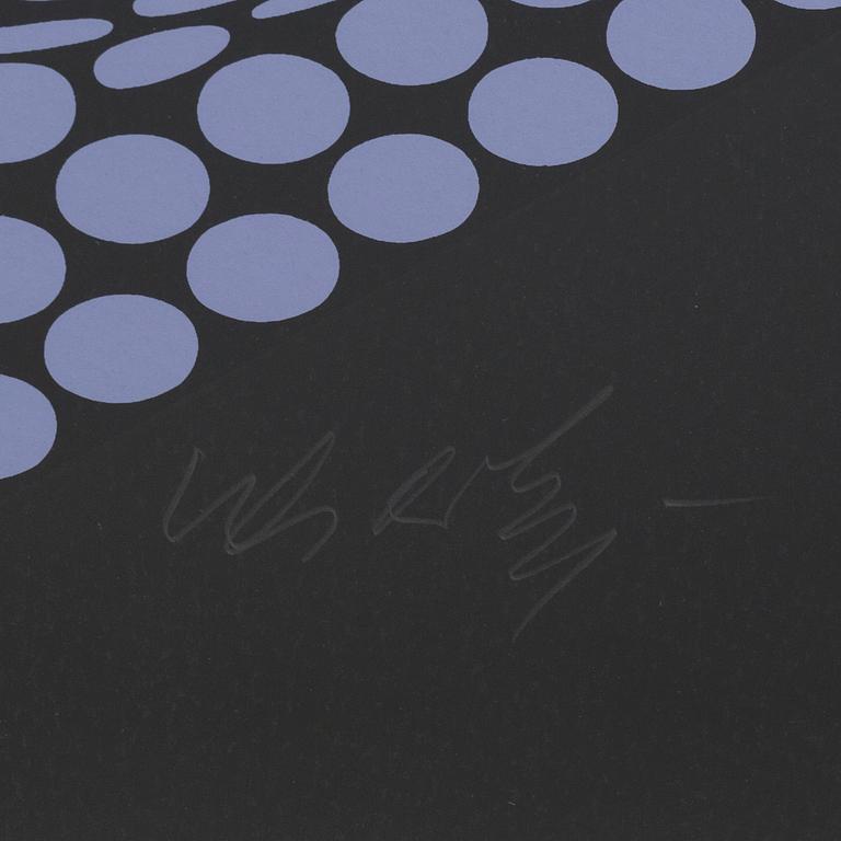 VICTOR VASARELY, serigrafi, signerad samt numrerad 15/150.
