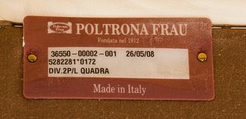 A 21 st century Italian  'Quadra' sofa for Poltrona Frau.
