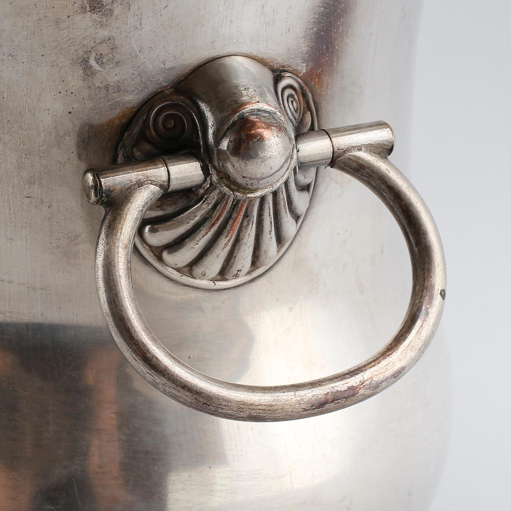 CHAMPAGNEKYLARE, pläter, art déco, Frankrike, 1900-talets första hälft.