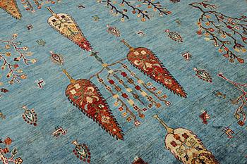 A Khorjin carpet, c. 304 x 255 cm.