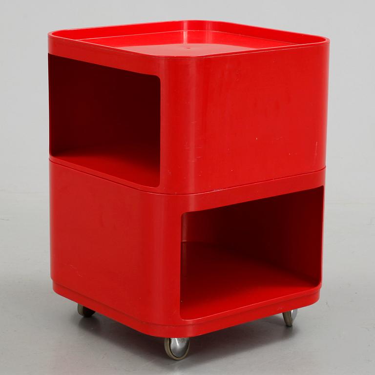 RULLHURTS / BORD, plast, "Componibili", Anna Castelli-Ferrieri, Kartell, Italien, 1900-talets andra hälft.
