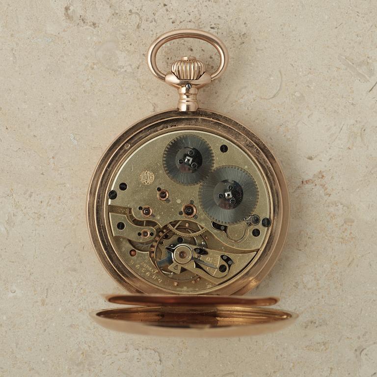 INTERNATIONAL WATCH Co, Schaffhausen, pocket watch, 52 mm, hunting case,