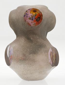 A Per B Sundberg 'Fabula' glass vase, Orrefors Limited Gallery 2004.