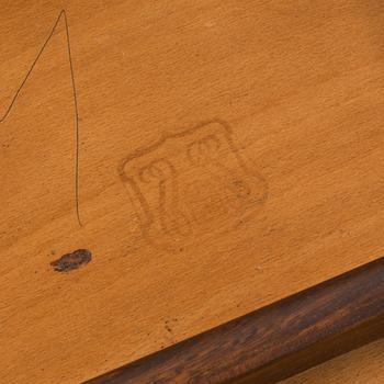 A 7 PIECES DINNER TABLE SET. TABLE  "Amagerbo Michael Olsen ".