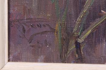 JOHANNES RAVN, olja på duk. Sign o dat 56.