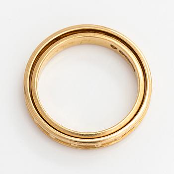 Kalevala Koru, Sormuksia, 2 kpl, "Räisälän sormus", malli 1271, 18K kultaa, Helsinki 2007 ja 2010.