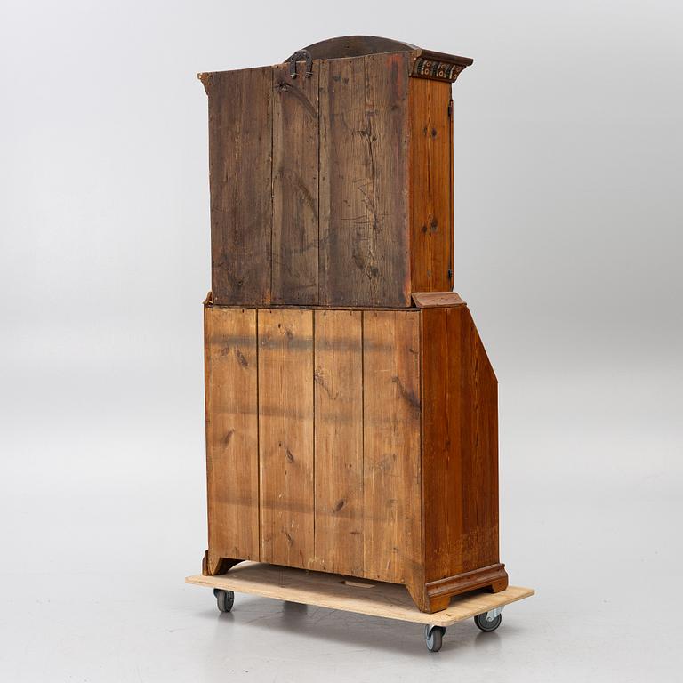 Writing cabinet, vernacular, Dalarna, early 19th century.