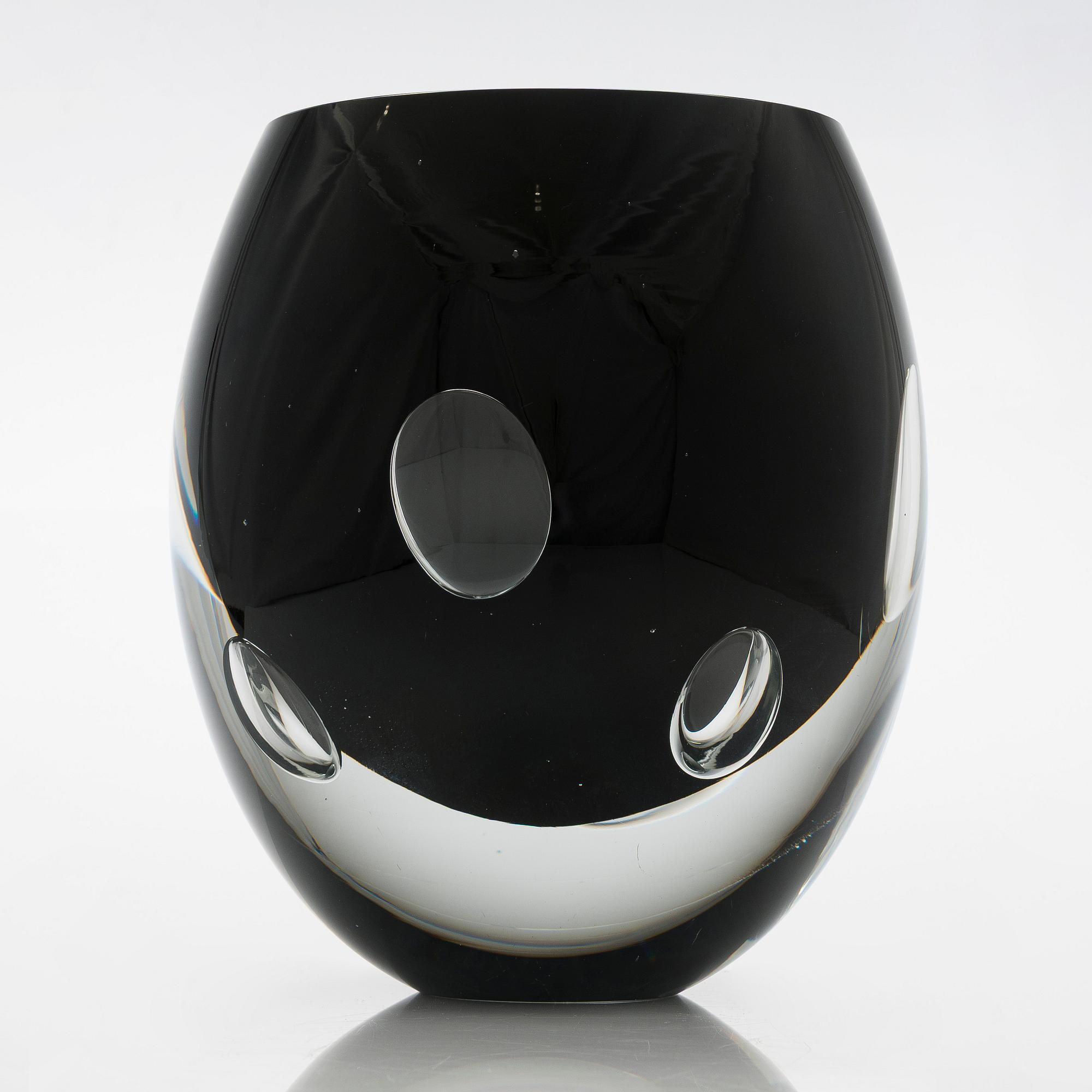 Timo Sarpaneva, glasskulptur "Claritas", signerad Timo Sarpaneva.