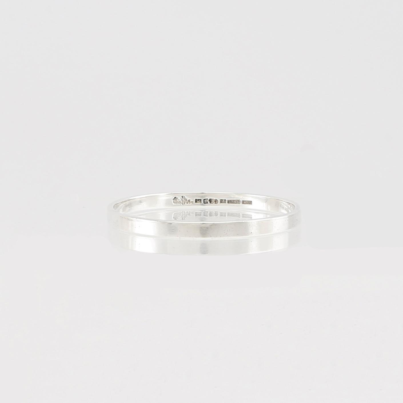 Wiwen Nilsson, armband sterling silver, Lund 1962.