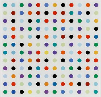 ANDREAS LUNDBERG, "Super Dots", gicleetryck på plexiglas, signerad och numrerad a tergo 1/15.