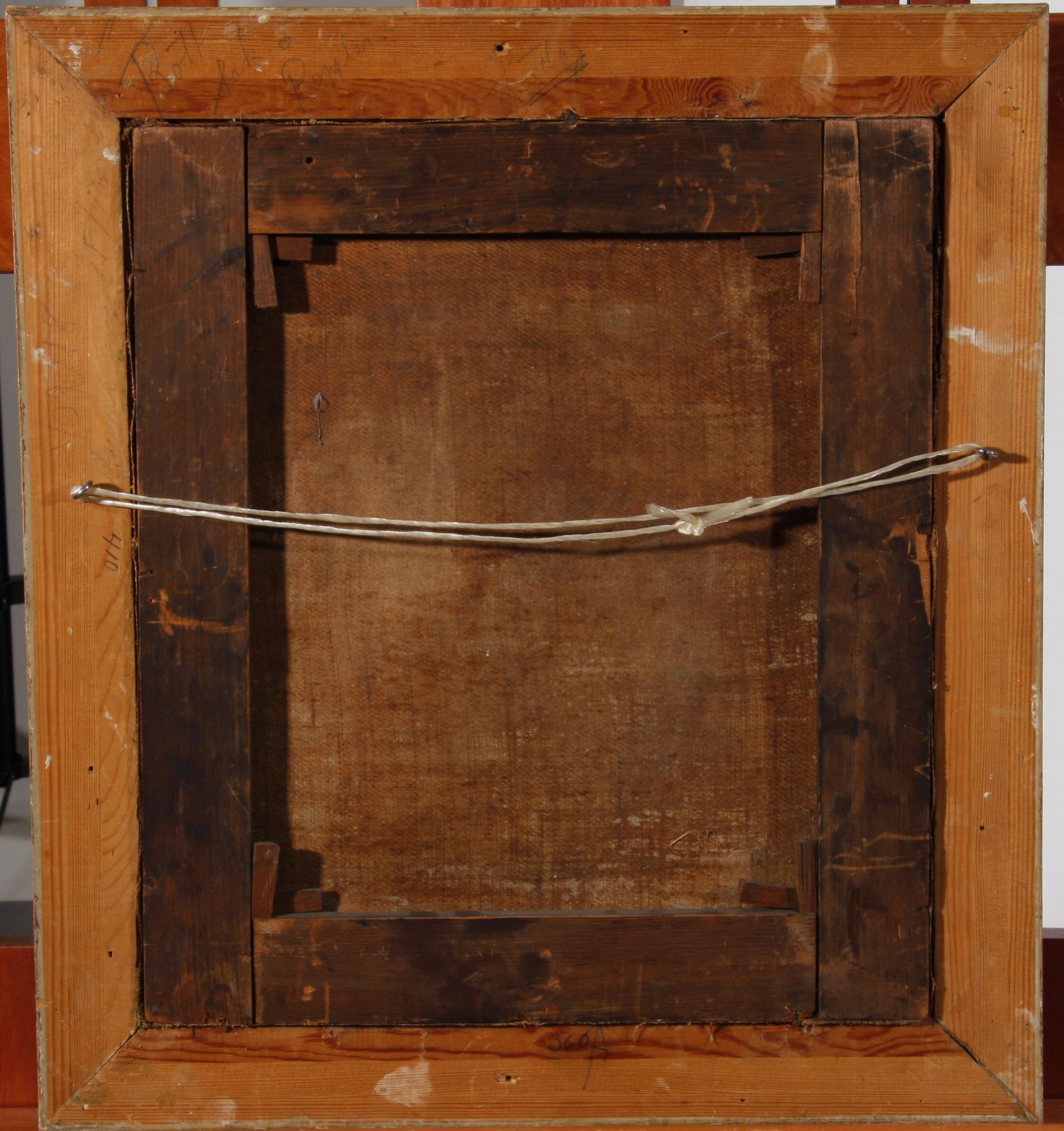 OKÄND KONSTNÄR, olja på duk.