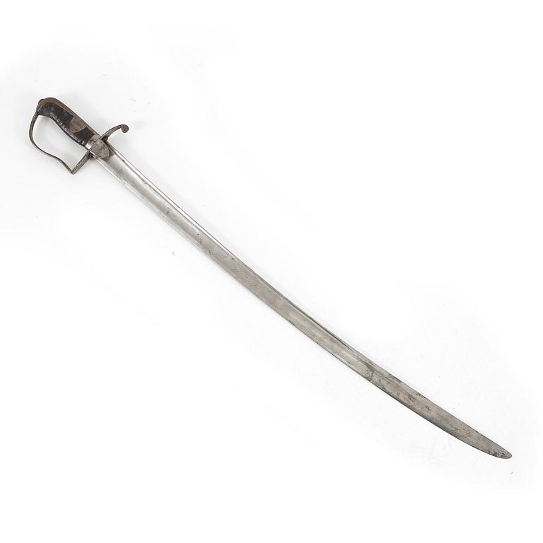 SABEL, för artilleriet, m/1831, Sverige.