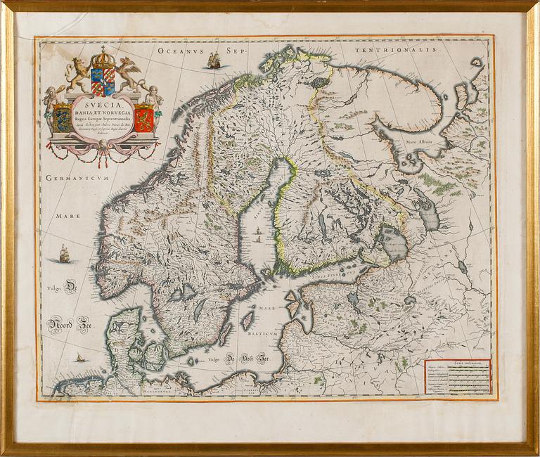 KARTA, kopparstick, Anders Bure, 1600-tal.