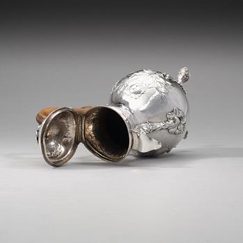 Zacharias Ekfelt, Arboga 1771. Kaffekanna, rokoko.