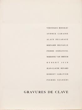 Antoni Clavé, Folder, 10 sheets, "Strange Instruments".