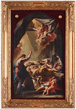 514. Carlo (Innocenzo) Carloni, CARLO CARLONI, Relined canvas 60 x 38 cm.