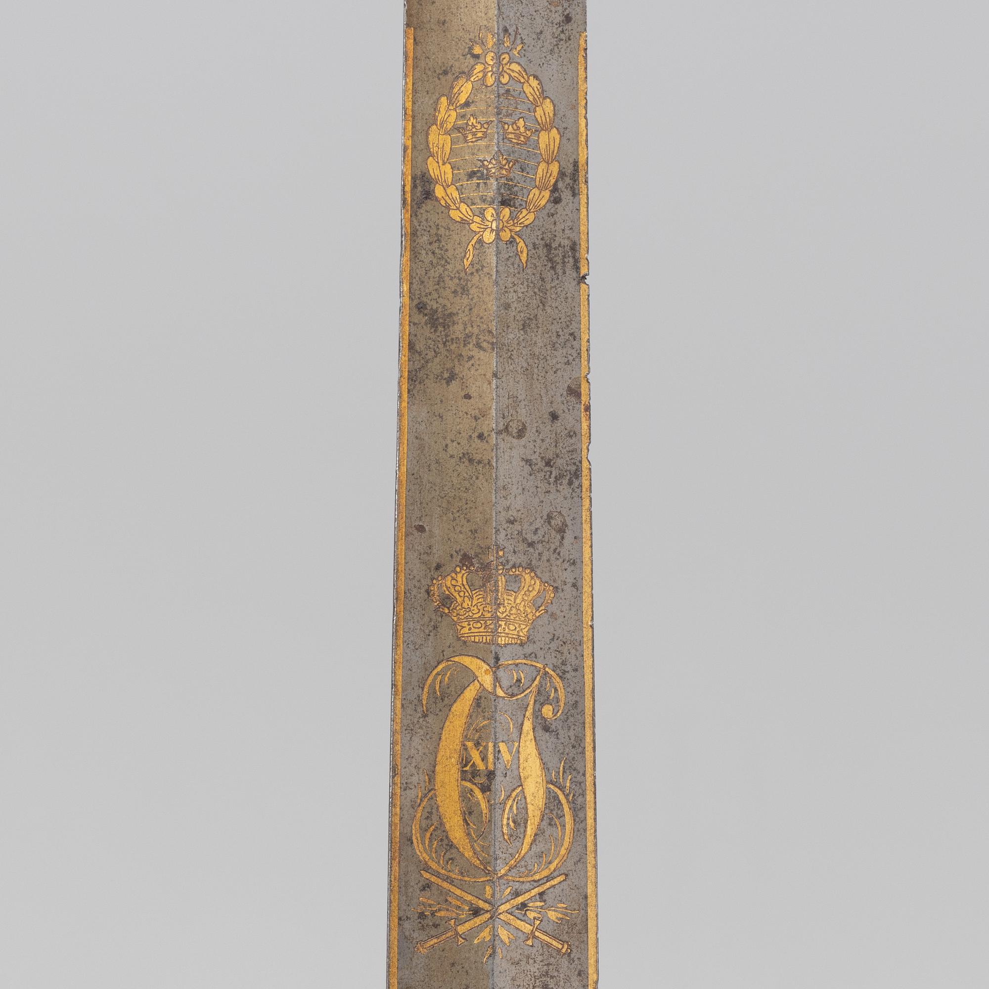 A Swedish infantry officer's sword 1820's.