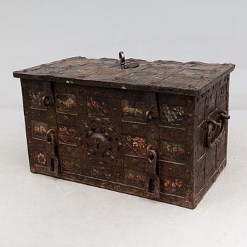 KISTA, järn, barock, 1600-tal.
