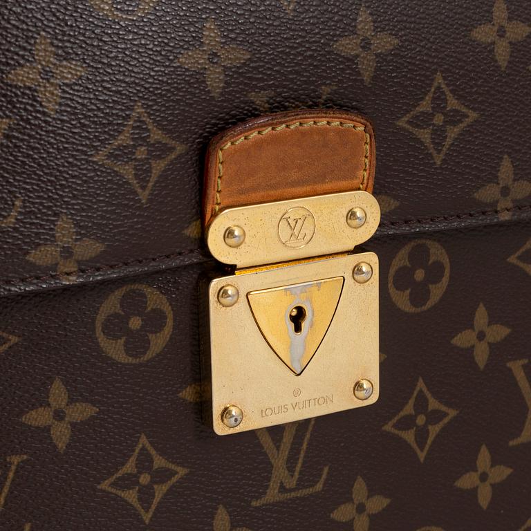 Louis Vuitton, a monogram canvas 'Laguito' briefcase, 2010.