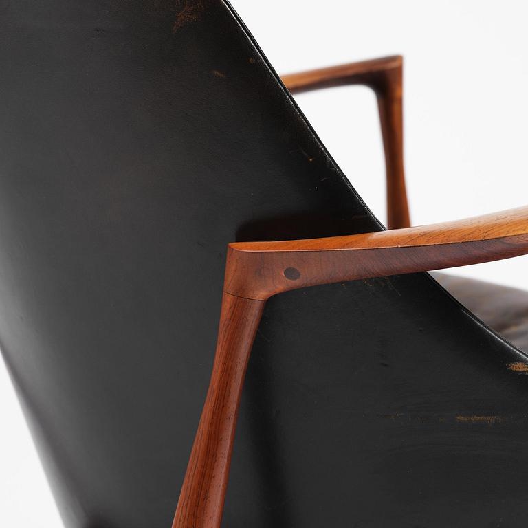Ib Kofod-Larsen, a rosewood "Elizabeth" easy chair, cabinetmakers Christensen & Larsen, Denmark, 1950s-60s.