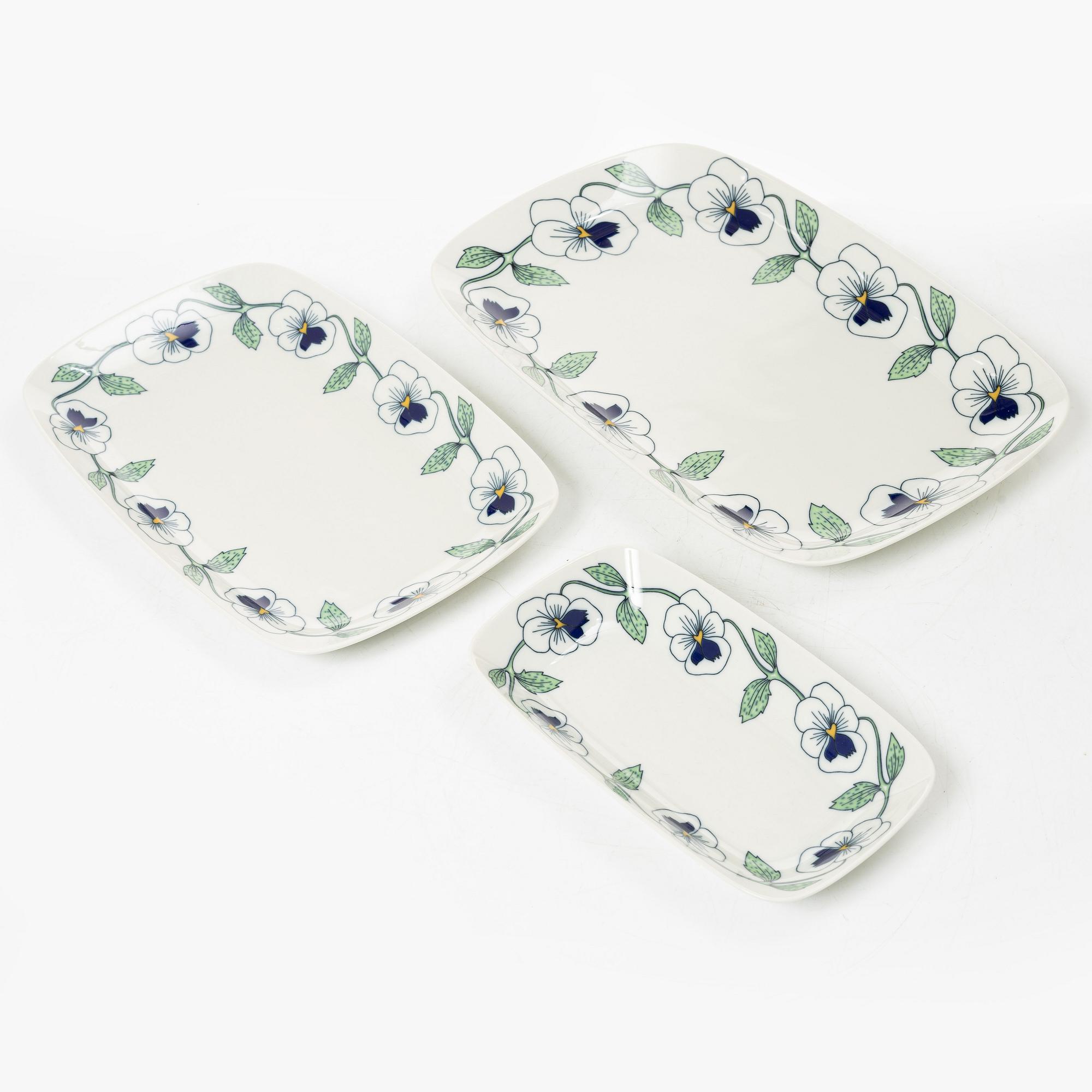 Sylvia Leuchovius, dinner service, 53 pieces, "Sylvia", 250th Anniversary service, Rörstrand.