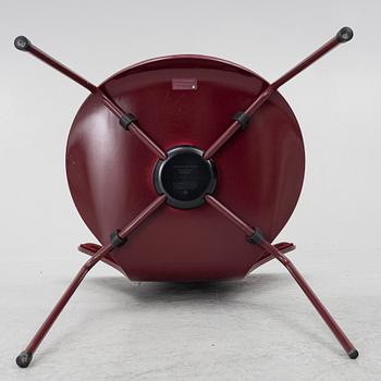 Arne Jacobsen, a pair of 'Sjuan' chairs, special edition Lala Berlin, Republic of Fritz Hansen, 2017.